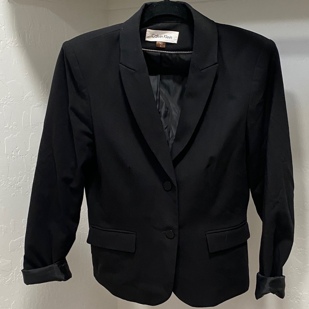 Calvin Klein Black Women's Blazer Jacket 🖤  🖤  🖤